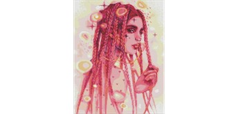 Ideyka AMO7495 Diamond Painting Faszinierende Fremde 40 x 50 cm