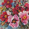 ideyka AMO7540 Diamond Painting - Frühlingsschönheit mit Rahmen 40 x 40 cm