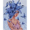 Ideyka AMO7657 Diamond Painting Schmetterlingsgedanken 40 x 50 cm