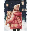 Ideyka AMO7784 Diamond Painting Winterspaziergang 30 x 40 cm