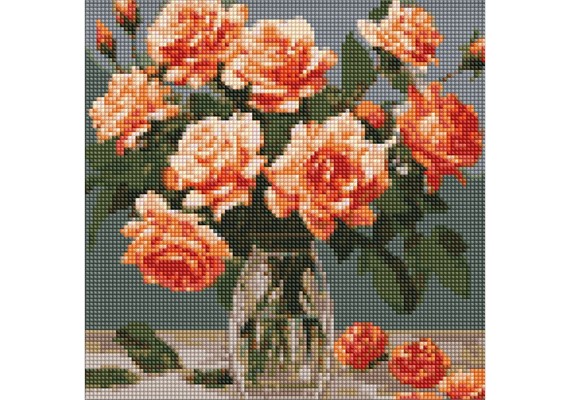 ideyka AMO7887 Diamond Painting - verfeinerter Strauss mit Rahmen 30 x 30 cm ideyka AMO7887 Diamond Painting - verfeinerter Strauss mit Rahmen 30 x 30 cm