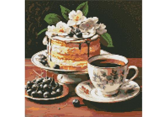 ideyka AMO7905 Diamond Painting - Fruchtige Süssigkeit 40 x 40 cm