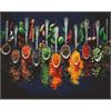 ideyka AMO7936 Diamond Painting - Gewürze der Welt mit Rahmen 40 x 50 cm
