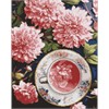 Ideyka AMO7948 Diamond Painting Rosa Dahlien 40 x 50 cm