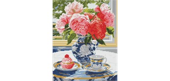 Ideyka AMO7977 Diamond Painting Süsse Überraschung 40 x 50 cm