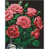 ideyka AMO7999 Diamond Painting - Luxuriöse Rosen mit Rahmen 40 x 50 cm