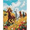 ideyka AMO8017 Diamond Painting - Harmonie mit Rahmen 40 x 50 cm
