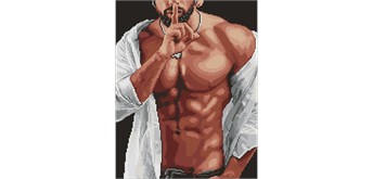 Ideyka AMO8039 Diamond Painting Dein Geheimnis 40 x 50 cm