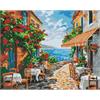 ideyka AMO8041 Diamond Painting - Eine ruhige Ecke mit Rahmen 40 x 50 cm