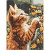 ideyka AMO8043 Diamond Painting - Rot und flauschig 30 x 40 cm