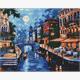 ideyka AMO8048 Diamond Painting - Romantisches Italien mit Rahmen 40 x 50 cm
