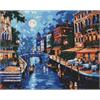 ideyka AMO8048 Diamond Painting - Romantisches Italien mit Rahmen 40 x 50 cm