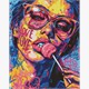 Ideyka AMO8071 Diamond Painting Mädchen mit Bonbon 40 x 50 cm