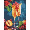 Ideyka AMO8081 Diamond Painting Sprudelnde Freude 30 x 40 mit Rahmen