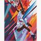 ideyka AMO8085 Diamond Painting - Basketball mit Rahmen 40 x 50 cm