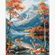 ideyka AMO8086 Diamond Painting - Die Magie der Natur mit Rahmen 40 x 50 cm