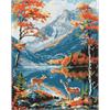 ideyka AMO8086 Diamond Painting - Die Magie der Natur mit Rahmen 40 x 50 cm