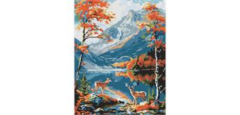 ideyka AMO8086 Diamond Painting - Die Magie der Natur mit Rahmen 40 x 50 cm