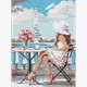 Ideyka AMO8097 Diamond Painting EinTraumurlaub 30 x 40 cm