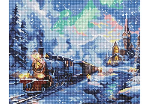 Ideyka AMO8102 Diamond Painting Ferienzug 40 x 50 mit Rahmen Ideyka AMO8102 Diamond Painting Ferienzug 40 x 50 mit Rahmen