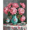 ideyka AMO8124 Diamond Painting - Zarte Farben mit Rahmen 40 x 50 cm