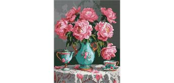 ideyka AMO8124 Diamond Painting - Zarte Farben mit Rahmen 40 x 50 cm