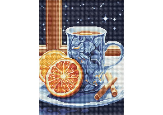 Ideyka AMO8131 Diamond Painting Eine geschmackvolle Kombination 30 x 40 cm