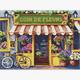 ideyka AMO8149 Diamond Painting - Blumen-Ecke mit Rahmen 30 x 40 cm