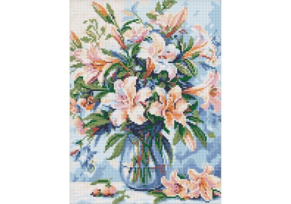 Ideyka AMO8150 Diamond Painting Blumengedicht 30 x 40 mit Rahmen Ideyka AMO8150 Diamond Painting Blumengedicht 30 x 40 mit Rahmen