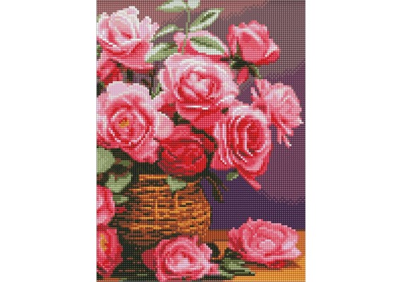 Ideyka AMO8174 Diamond Painting Bunte Rosen 30 x 40 mit Rahmen Ideyka AMO8174 Diamond Painting Bunte Rosen 30 x 40 mit Rahmen