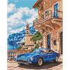 ideyka AMO8181 Diamond Painting - Italienischer Luxus mit Rahmen 40 x 50 cm