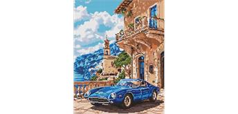 ideyka AMO8181 Diamond Painting - Italienischer Luxus mit Rahmen 40 x 50 cm