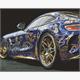 ideyka AMO8183 Diamond Painting - Eine exquisite Maschine mit Rahmen 40 x 50 cm