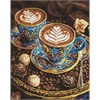 Ideyka AMO8203 Diamond Painting mit Rahmen - Eine Tasse Inspiration 40 x 50 cm