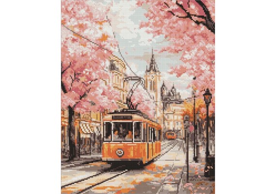 Ideyka AMO8216 Diamond Painting Rosa Route 40 x 50 mit Rahmen Ideyka AMO8216 Diamond Painting Rosa Route 40 x 50 mit Rahmen