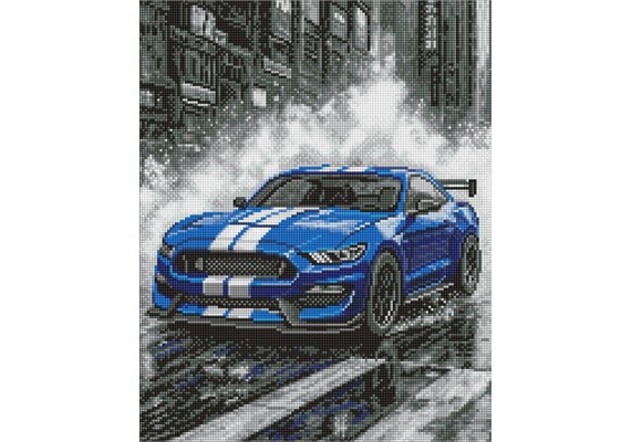 Ideyka AMO8248 Diamond Painting Blaue Rennen 40 x 50 mit Rahmen Ideyka AMO8248 Diamond Painting Blaue Rennen 40 x 50 mit Rahmen