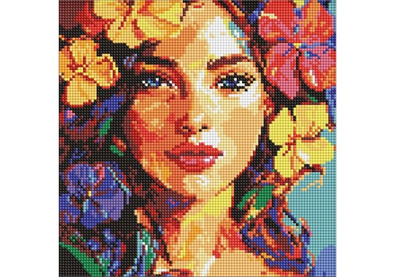 Ideyka AMO8264 Diamond Painting Tropischer Traum 30 x 30 mit Rahmen Ideyka AMO8264 Diamond Painting Tropischer Traum 30 x 30 mit Rahmen