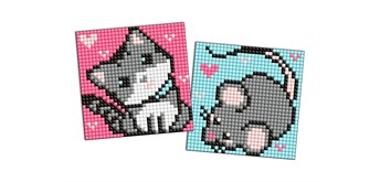 ideyka AMS1049 Diamond Painting Sticker - Graue Freunde