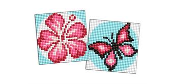 ideyka AMS1063 Diamond Painting Sticker - Pink