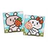 ideyka AMS1093 Diamond Painting Sticker - Süsse Hasen