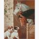 ideyka Diamond Painting - Pferde mit Rahmen 40 x 50 cm