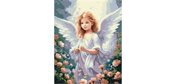 ideyka KHO5121 Malen nach Zahlen - Engelhafte Erscheinung 40 x 50 cm
