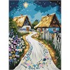 Ideyka KHO5161 Malen nach Zahlen Hütte 30 x 40 cm