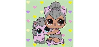 ideyka KHO6290 Malen nach Zahlen - L.O.L Kitty Queen 40 x 40 cm