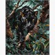 Ideyka KHO6619 Malen nach Zahlen Anmutiger Panther (mit Metallic-Farben) 40 x 50
