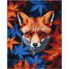 ideyka KHO6698 Malen nach Zahlen - Herbst-Fuchs 40 x 50 cm