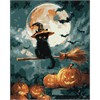 ideyka KHO6821 Malen nach Zahlen - Kleiner Zauberer 40 x 50 cm