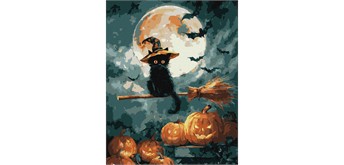 ideyka KHO6821 Malen nach Zahlen - Kleiner Zauberer 40 x 50 cm