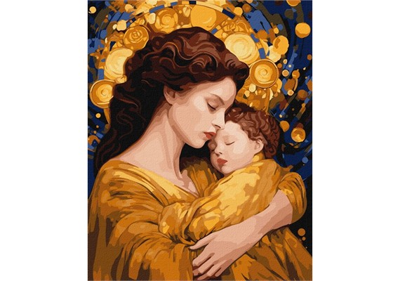 ideyka KHO8422 Malen nach Zahlen - Grenzenlose Liebe 40 x 50 cm