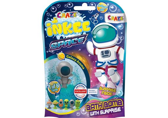 INKEE - Foilbag Surprise Bath Bomb-Space